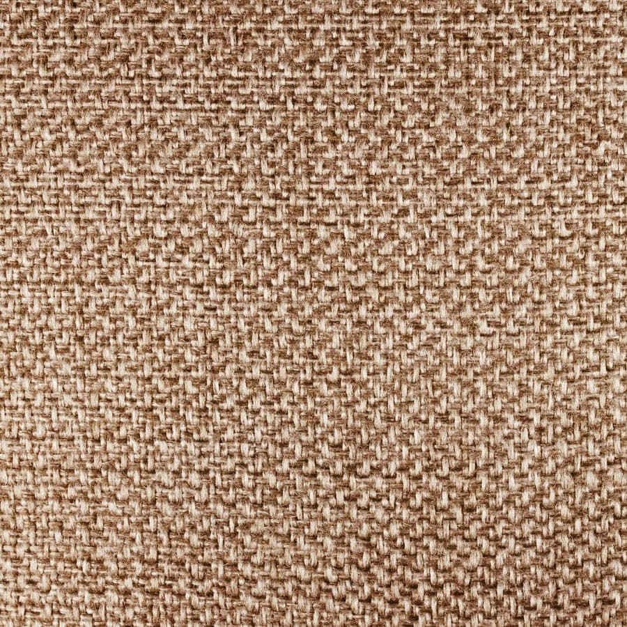 Close-up of beige woven twill fabric